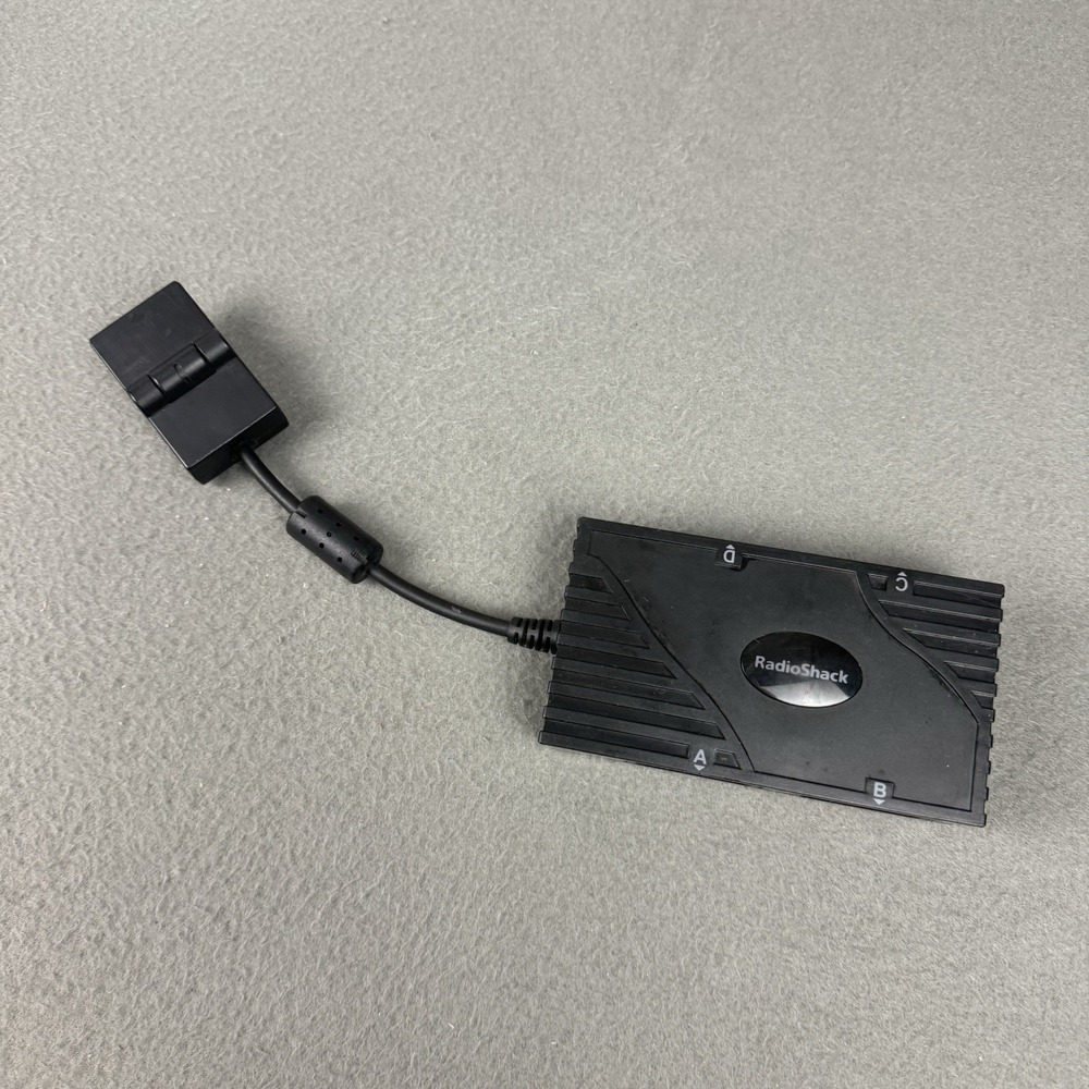 PS2 PLAYSTATION 2 RADIOSHACK MULTITAP MULTI-TAP MULTI TAP 4 5 PLAYER ADAPTER